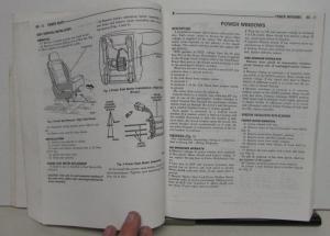 1993 Jeep Grand Cherokee Dealer Service Shop Repair Manual Original