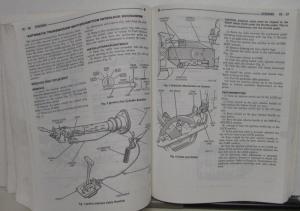 1993 Jeep Grand Cherokee Dealer Service Shop Repair Manual Original