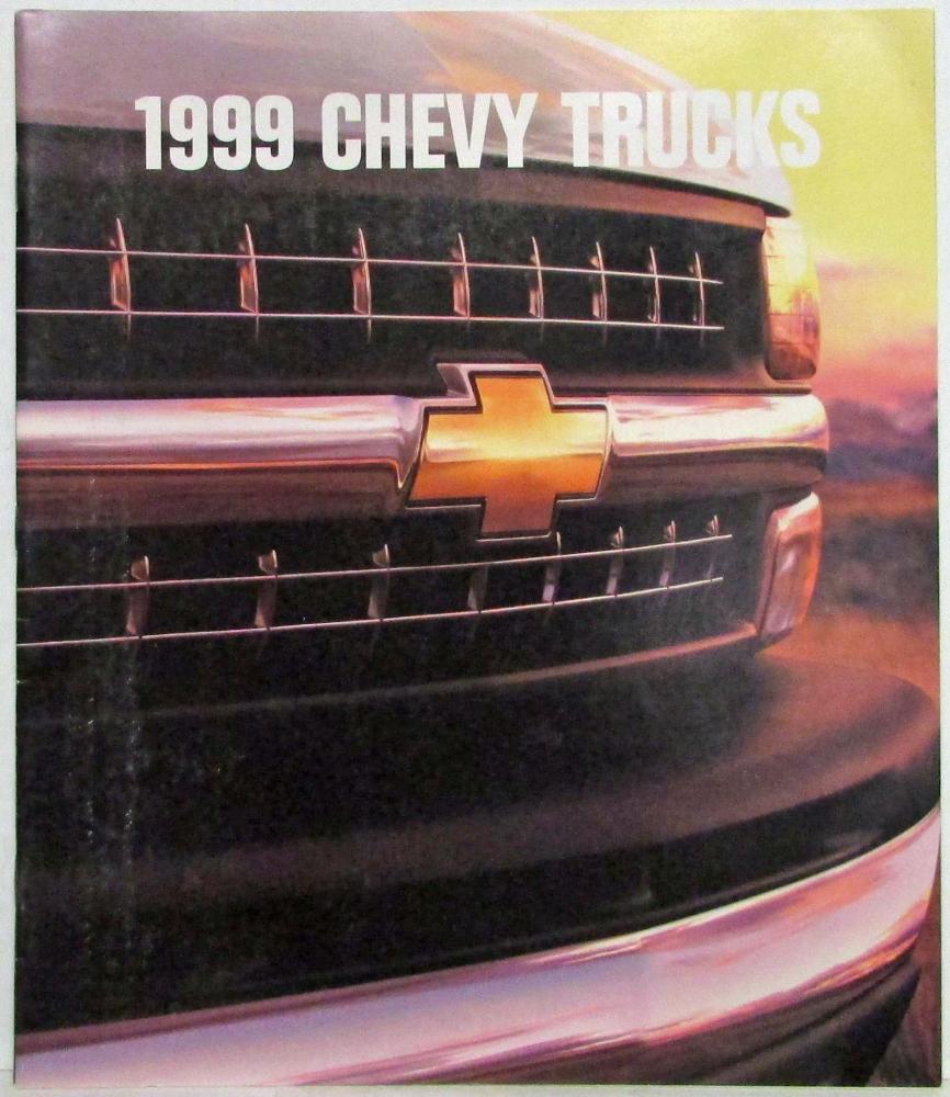 1999 Chevrolet Trucks Sales Brochure
