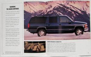 1999 Chevrolet Trucks Sales Brochure