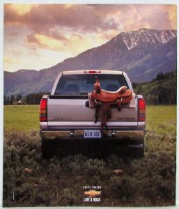 1999 Chevrolet Trucks Sales Brochure