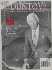 1996 Duntov the Man Behind the Corvette Special Tribute Publication from Vette