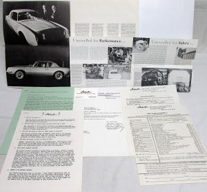 1972 Avanti II Sales Information Packet