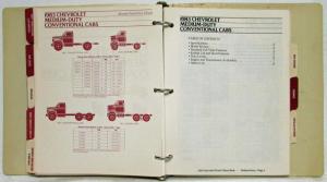 1983 Chevrolet Truck Values Book with Salespersons Light Duty Trucks Study Guide