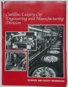 1994 Cadillac Engineering and Mfg Division Technical and Facility Info Press Kit