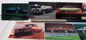 1974 Buick Opel Rallye Electra Limitd Riviera Colonnade LaSabre Apollo Postcards