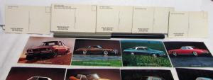 1974 Buick Opel Rallye Electra Limitd Riviera Colonnade LaSabre Apollo Postcards