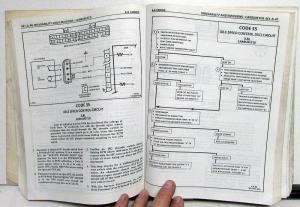 1986 Chevrolet Service Shop Repair Manual - Caprice Monte Carlo El Camino