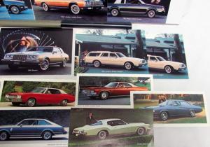 1970s 1980s Buick Collectors Set Century Lexus LeSabre Skylark Riviera Postcards