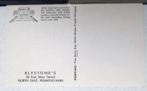 1960 Pontiac Catalina Vista NOS Mailer Postcard Original
