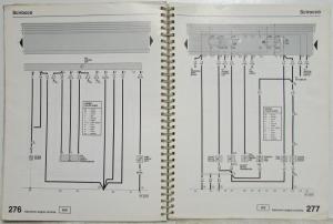 1997 Volkswagen VW Electrical Wiring Diagrams - Golf GTI Scirocco Jetta Fox