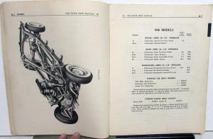 Buick 1946 Shop Manual Supplement to 1942 Special Super Roadmaster Original