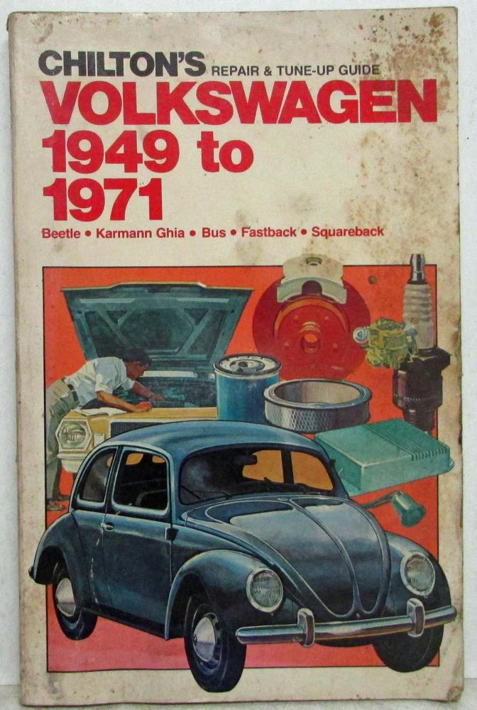 1949-1971 Chiltons Volkswagen VW Repair and Tune-Up Guide - Beetle ...