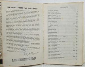 1970 and Prior VW Owners Handbook of Maintenance and Repair - Clymer 12th Ed