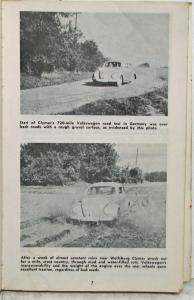1970 and Prior VW Owners Handbook of Maintenance and Repair - Clymer 12th Ed