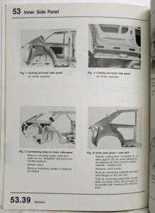 1975-1984 Volkswagen Body Repair Information Manual