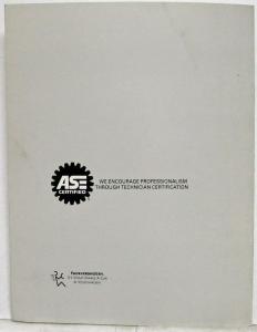 1990 VW Corporate Service Training Leaders Guide - 1551 Diagnostic Tester