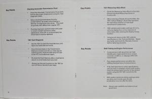 1991 VW Corporate Service Training Leaders Guide - 4-Speed Auto Trans Diagnosis