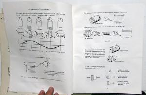 1979 VW Audi Charging Systems Course 705 Service Training Publication