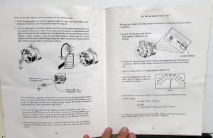 1979 VW Audi Charging Systems Course 705 Service Training Publication