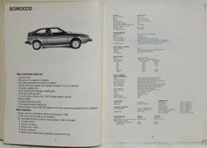 1982 Volkswagen VW Introductory Service Training Information Publication