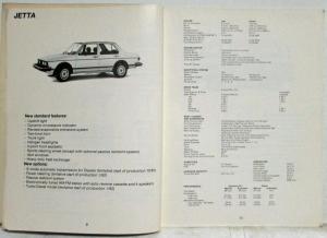 1982 Volkswagen VW Introductory Service Training Information Publication