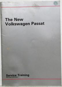 1990 Volkswagen VW New Passat Service Training Self Study Publication