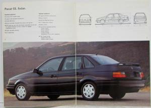 1990 Volkswagen VW New Passat Service Training Self Study Publication