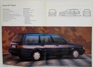 1990 Volkswagen VW New Passat Service Training Self Study Publication