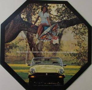 1977 MG Midget NOS Original Color Sales Brochure