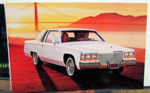 1981 Cadillac Fleetwood DeVille Coupe Sedan Seville Eldorado NOS Postcards