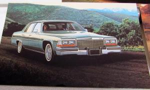 1981 Cadillac Fleetwood DeVille Coupe Sedan Seville Eldorado NOS Postcards