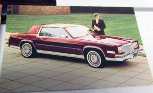 1981 Cadillac Fleetwood DeVille Coupe Sedan Seville Eldorado NOS Postcards
