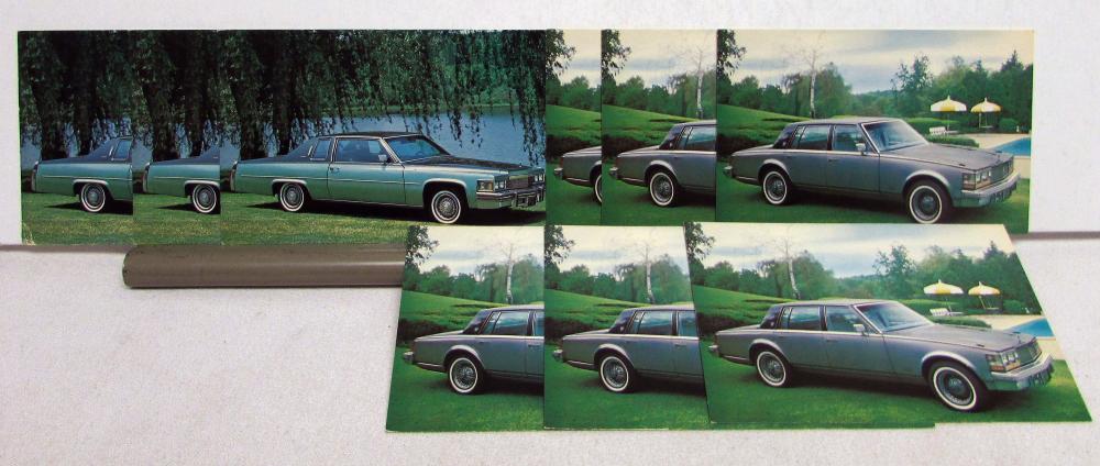 1979 Cadillac Seville Sedan Coupe Deville NOS Mailers Postcards