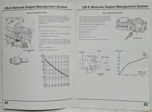 1990 VW Model Change Information Service Training Self Study Publication