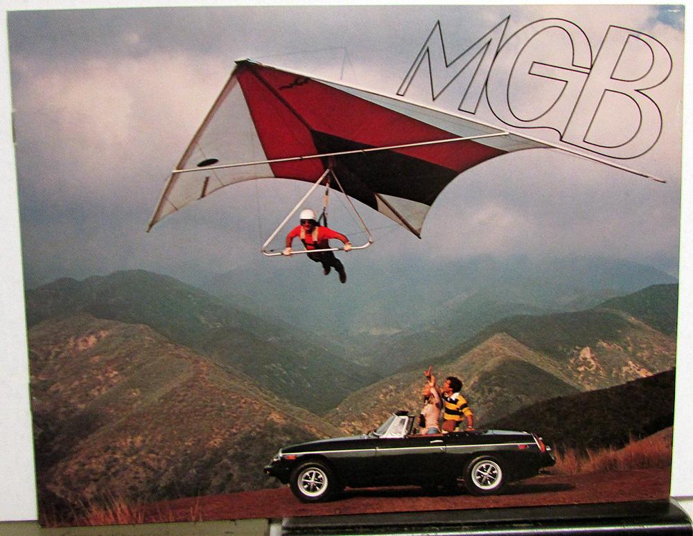 1976 MGB Original Color Sales Brochure