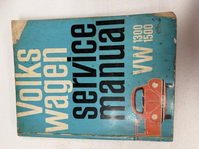 1966-1968 Volkswagen VW 1300 1500 Owners Service Repair Manual