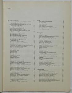 1966-1968 Volkswagen VW 1300 1500 Owners Service Repair Manual