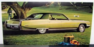 1971 Cadillac Fleetwood Sixty Special DeVille Eldorado Coupe Postcard Set Orig