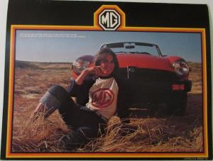 1979 MG MGB Original Color Sales Brochure