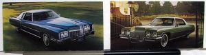 1974 Cadillac Sedan DeVille Fleetwood Eldorado Coupe NOS Mailer Postcard Pair