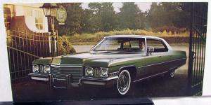 1974 Cadillac Sedan DeVille Fleetwood Eldorado Coupe NOS Mailer Postcard Pair