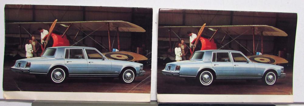 1976 Cadillac Seville Sedan NOS Mailer Postcard Set