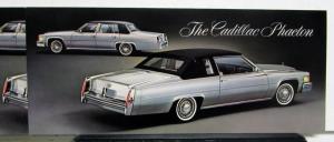 1979 Cadillac Phaeton Convertible Roof White Wall Tires Mailer NOS Postcards