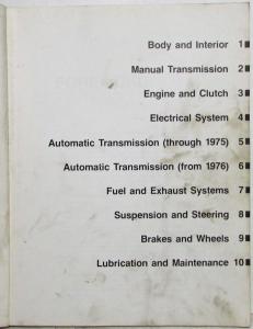 1974-1977 Volkswagen VW Dasher Service Shop Repair Manual