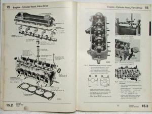 1974-1975 Volkswagen VW Dasher Type 32/33 Service Shop Repair Manual