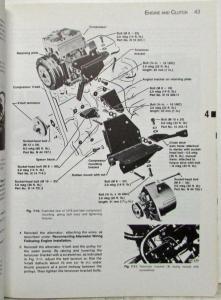 1975-1979 Volkswagen VW Rabbit Scirocco Incl Diesel Service Shop Manual