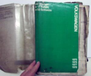 1975-1978 VW Rabbit Type 17 and Scirocco Type 53 Service Shop Repair Manual