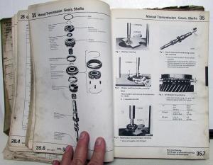 1975-1978 VW Rabbit Type 17 and Scirocco Type 53 Service Shop Repair Manual