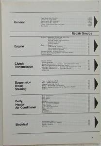 1976-1979 Volkswagen VW Dasher Type 32/33 Service Shop Repair Manual